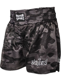 PAFFEN SPORT Spodenki THAI STAR CAMOUFLAGE BLACK